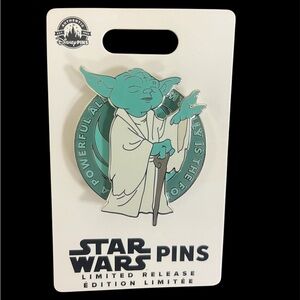 Disney Star Wars Limited Release Yoda Pin